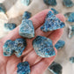 Blue Apatite chunks
