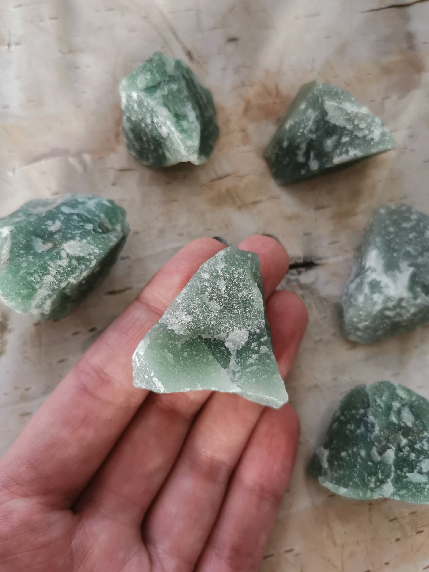 Green Aventurine chunks