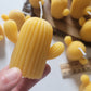 Beeswax Cactus Candles