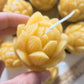 Beeswax Lotus Candles