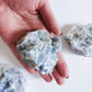 Blue Calcite Chunks