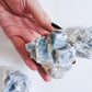 Blue Calcite Chunks