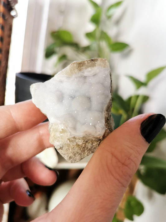 Blue Lace Agate Raw and Druzy #2