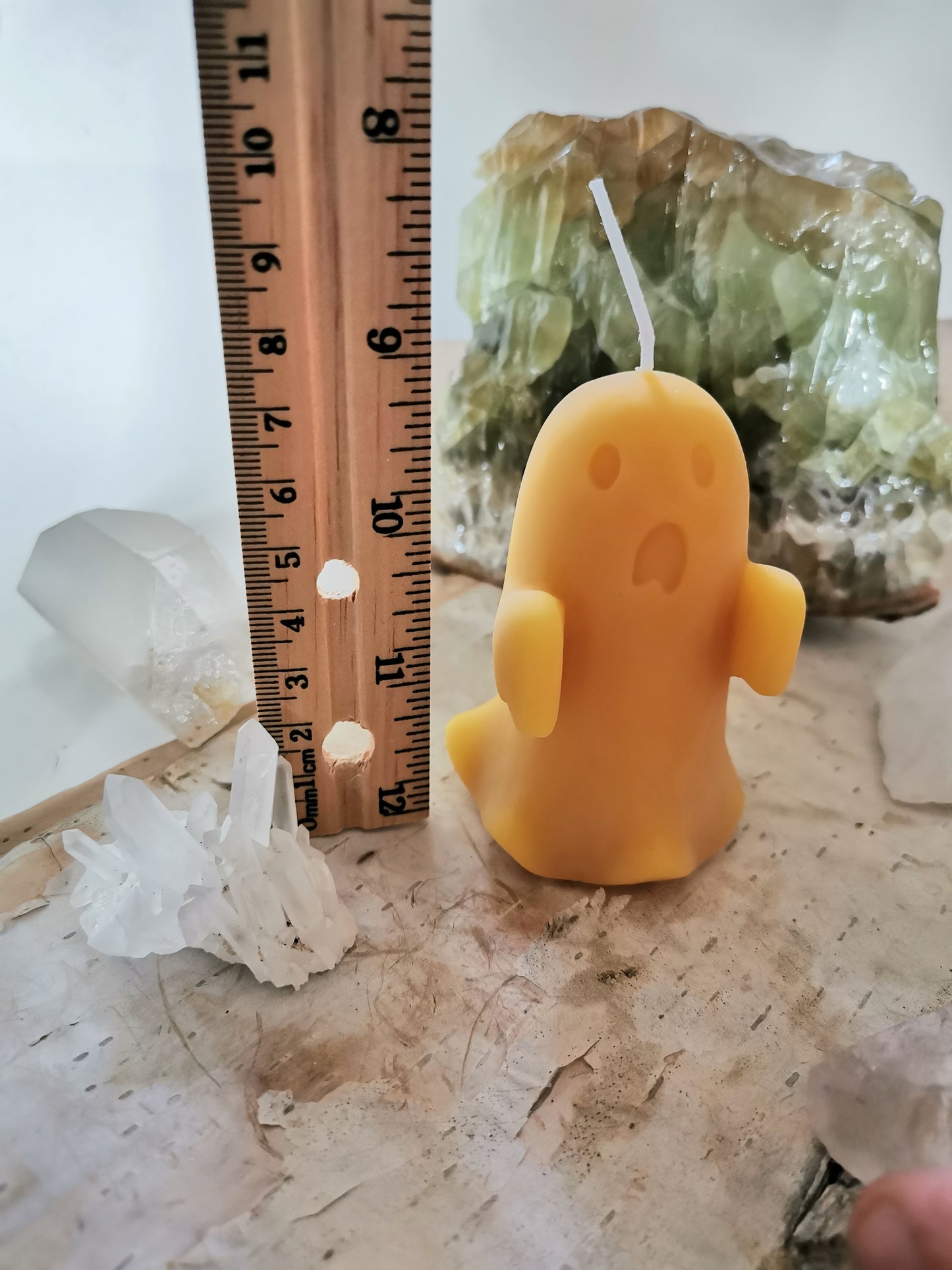 Beeswax Ghost Candles