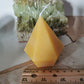 Beeswax diamond Candles