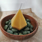 Beeswax diamond Candles