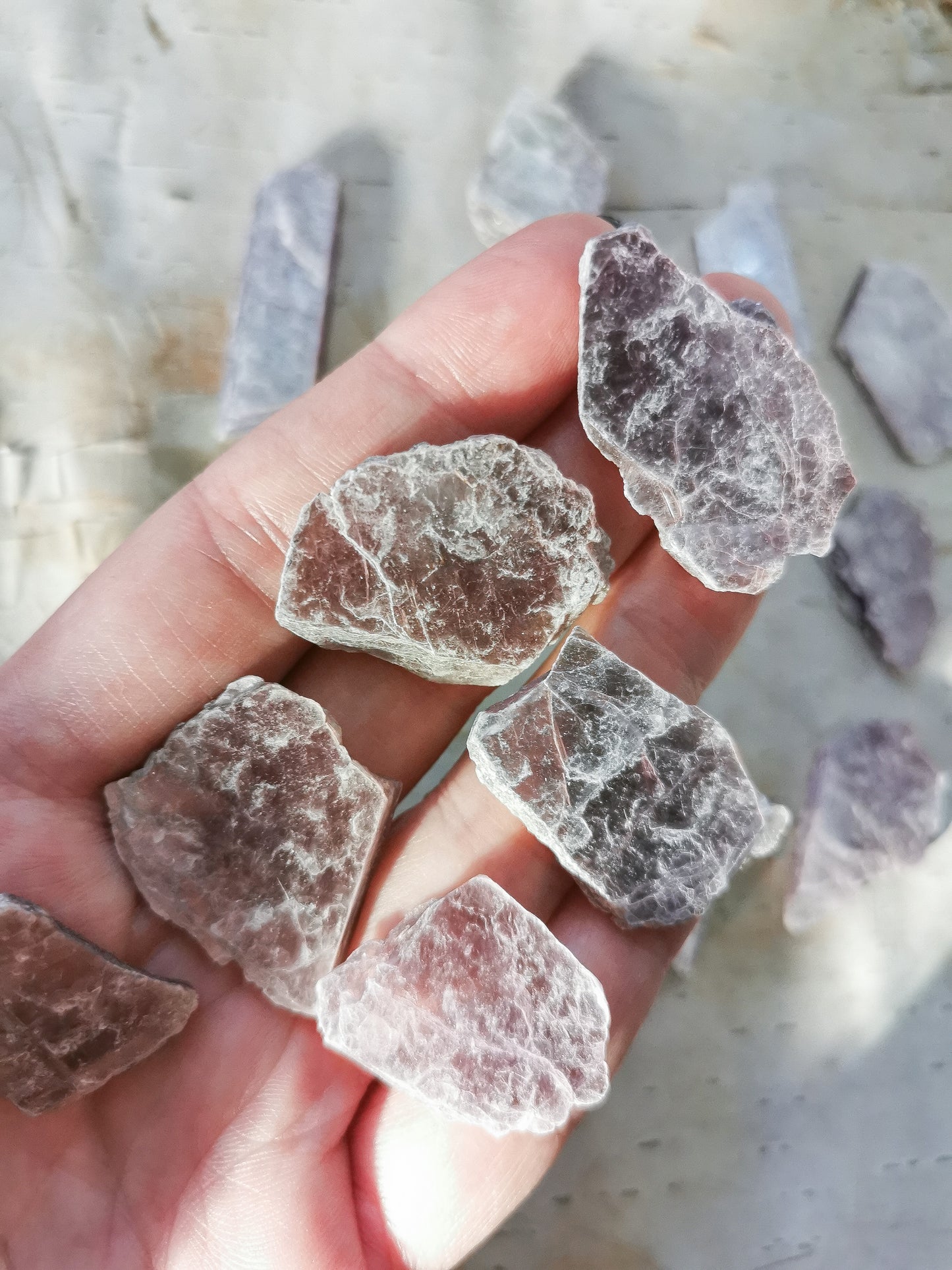 Lepidolite Sheets