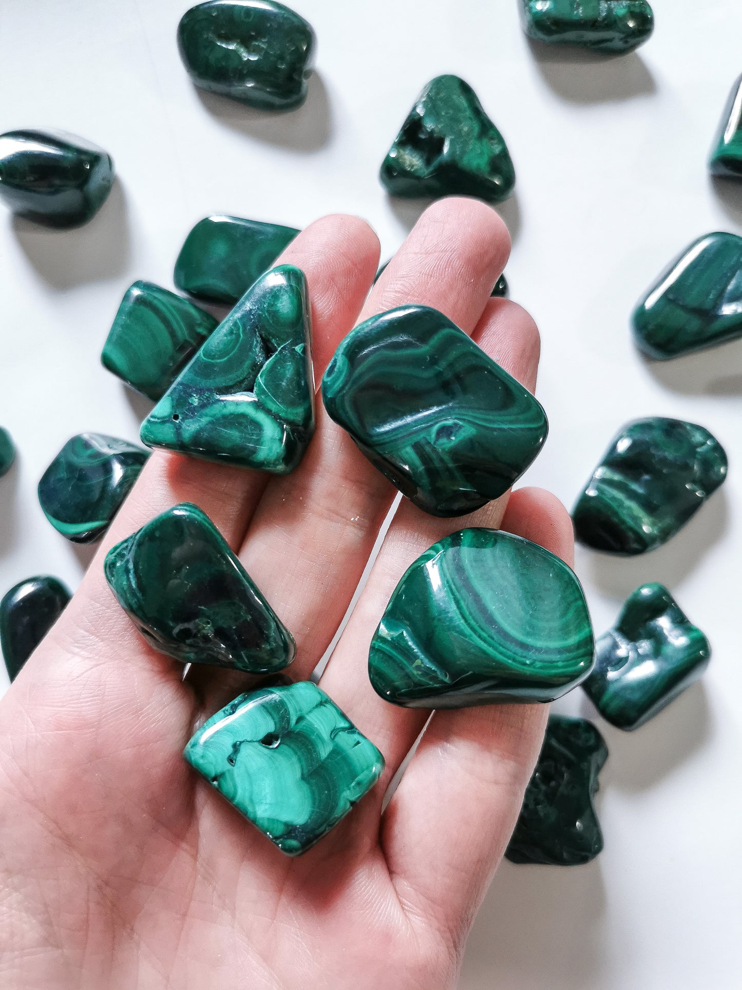 Malachite Tumbles
