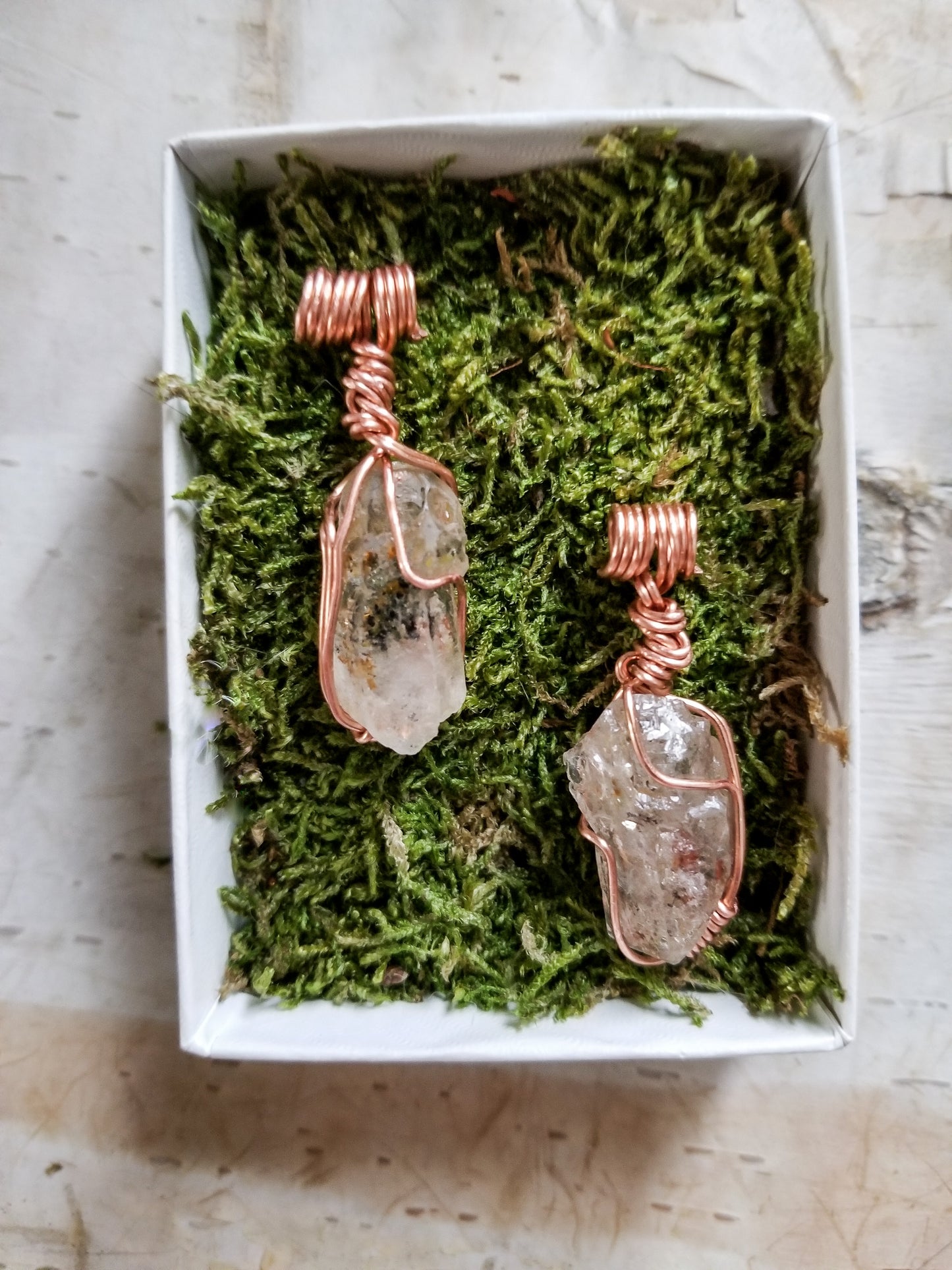 Pendants #006 and #007