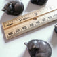 Silver sheen obsidian cats