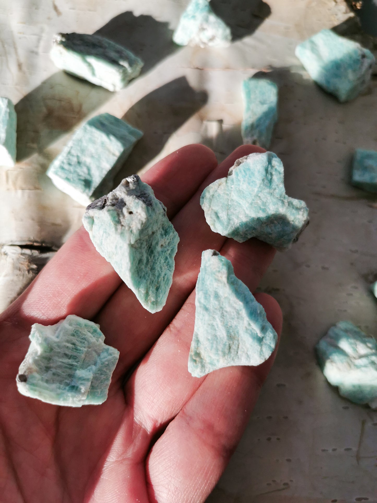 Amazonite Chunks