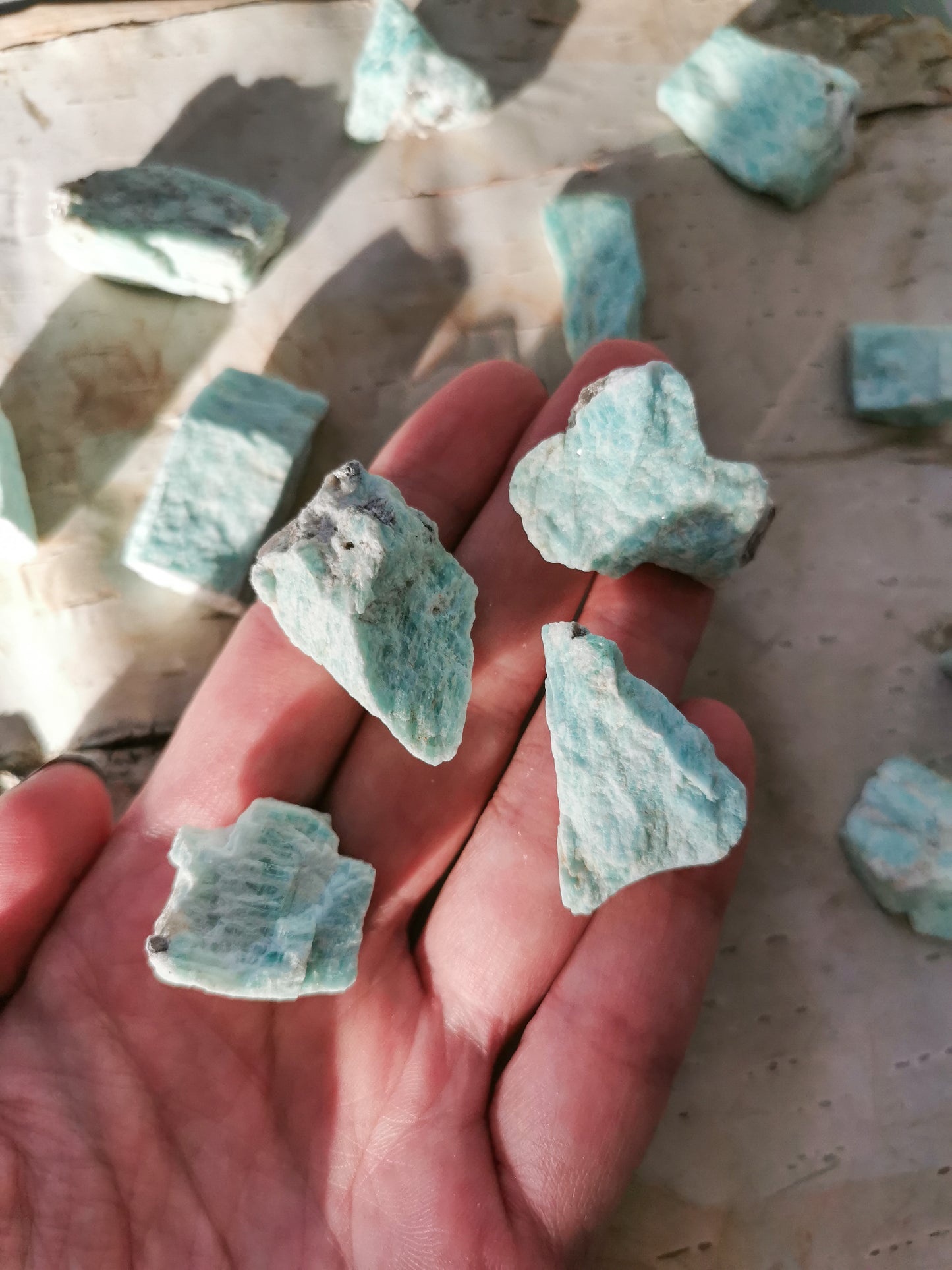 Amazonite Chunks